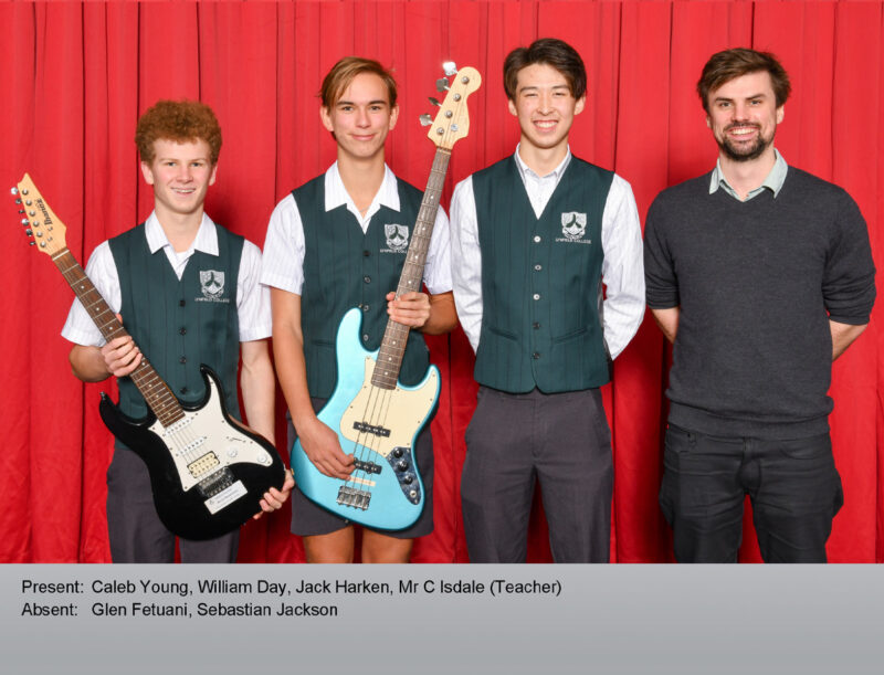 Jazz Combo 2022 Lynfield College Yearbook