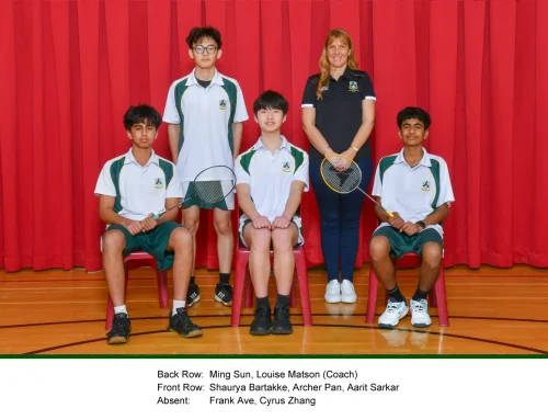 Badminton Boys B2